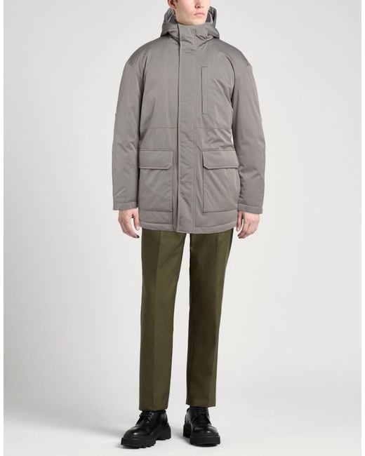 Paul & Shark Gray Puffer Polyester, Nylon for men