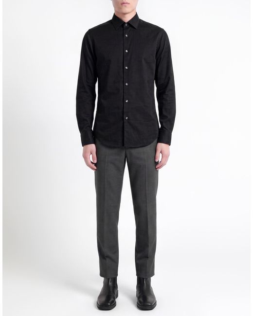 Camisa Robert Friedman de hombre de color Black