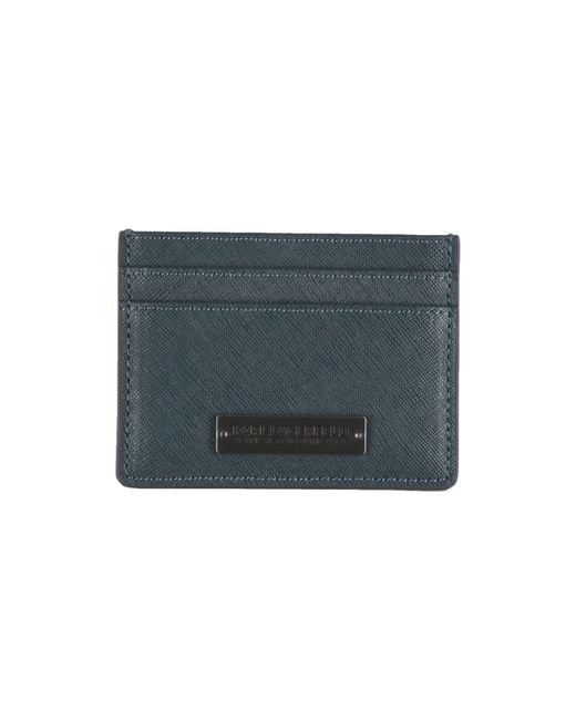 Karl Lagerfeld Blue K/Rsg Klassic Card Holder -- Midnight Document Holder Bovine Leather for men