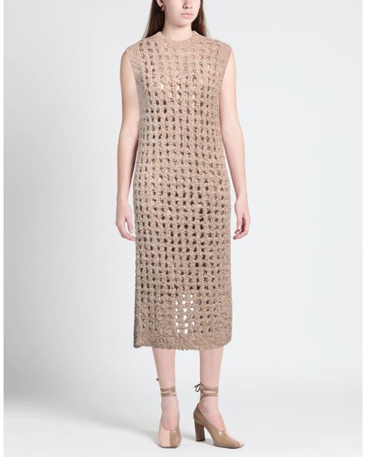 Peserico Natural Midi Dress