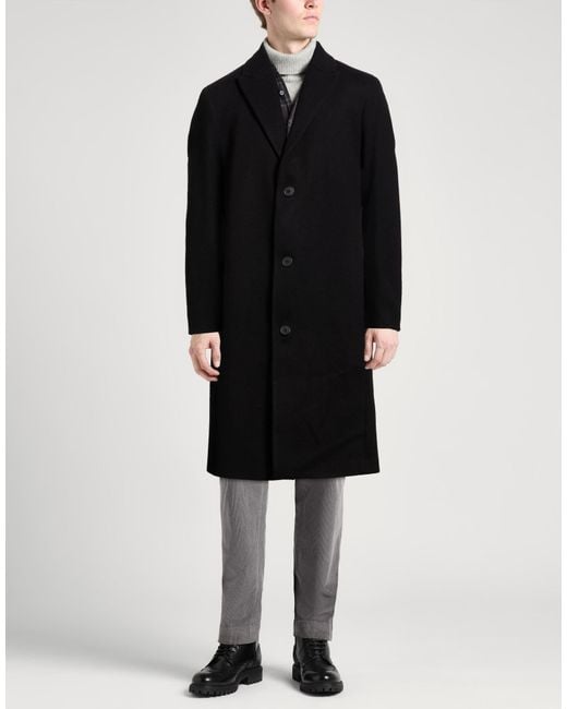 Theory Black Coats for men