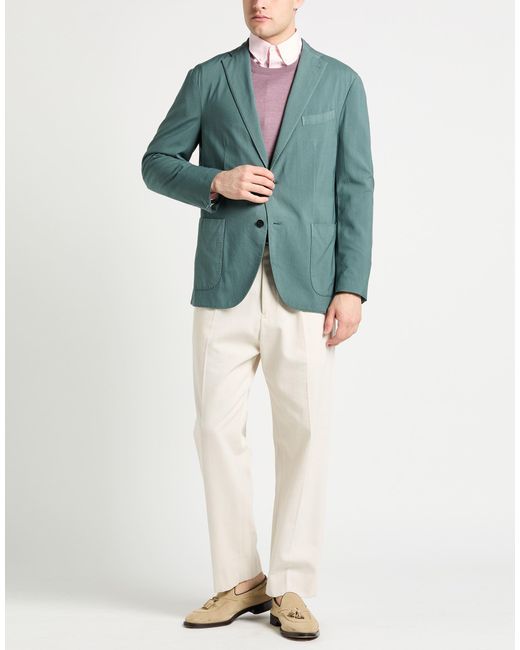 Boglioli Green Blazers for men