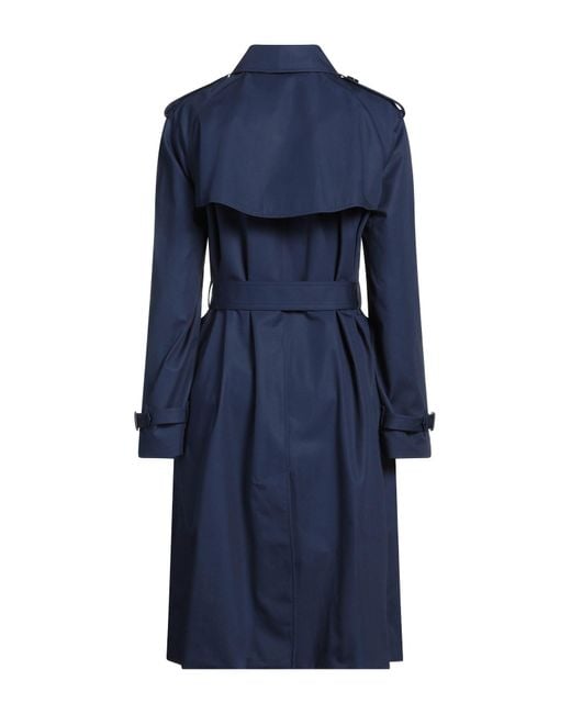Manteau long et trench Burberry en coloris Blue