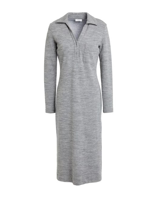 Peserico Gray Midi Dresses