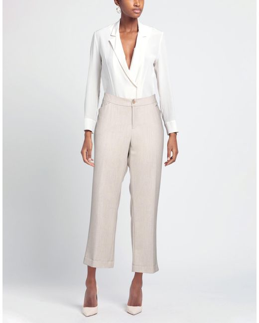 Xandres White Trouser