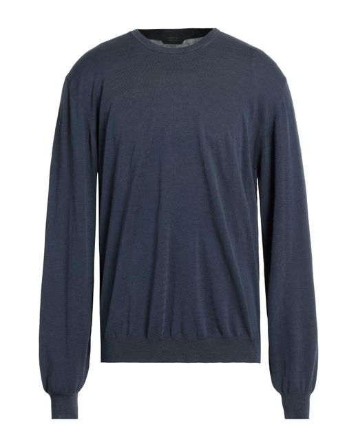 Zanone Blue Sweater for men