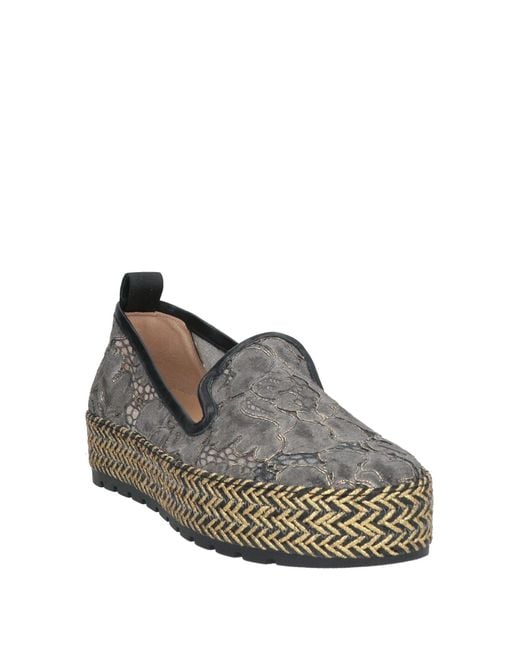 Baldinini Gray Espadrilles