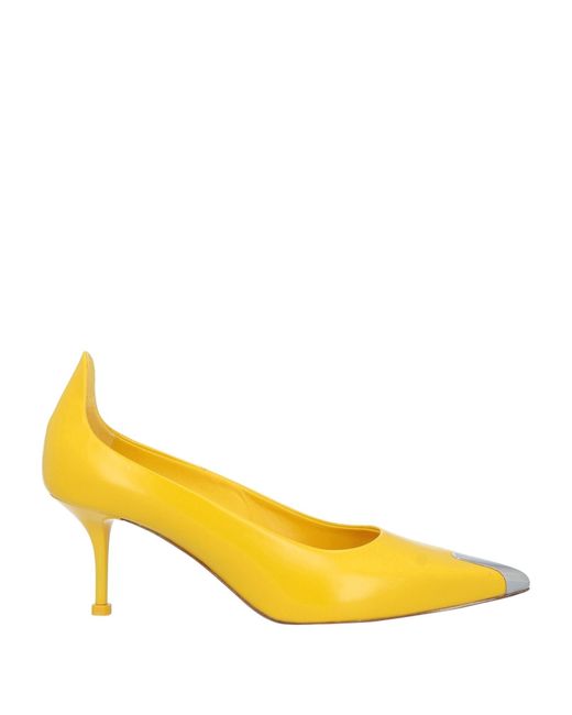 Alexander McQueen Yellow Pumps