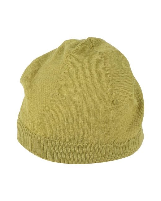 Rick Owens Green Light Hat Virgin Wool