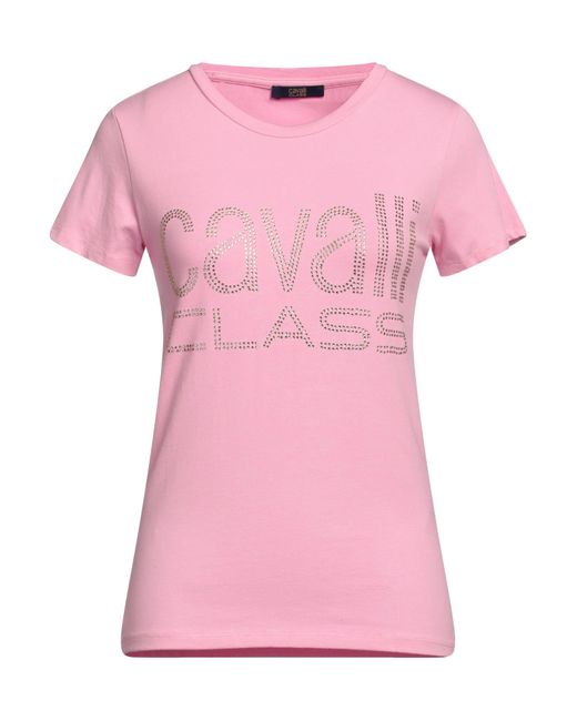 Class Roberto Cavalli Pink T-shirt