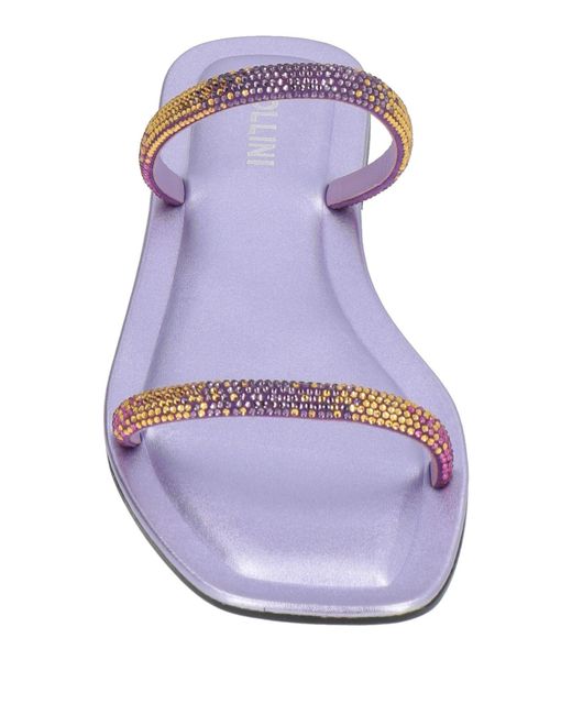 Pollini White Sandals Leather