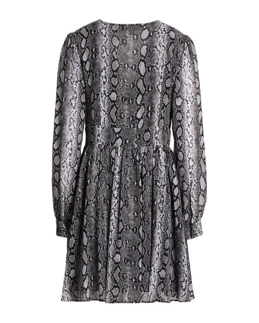 MICHAEL Michael Kors Gray Mini Dress