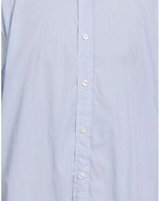 Hed Mayner Blue Shirt for men