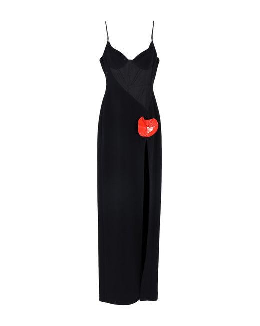 David Koma Black Maxi Dress