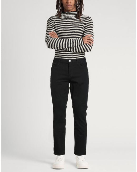 ARMANI EXCHANGE Black Jeans for men