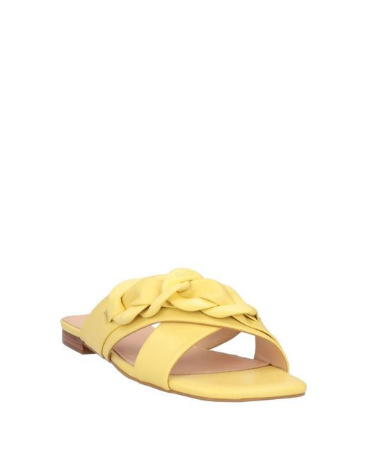 Guess Yellow Sandale