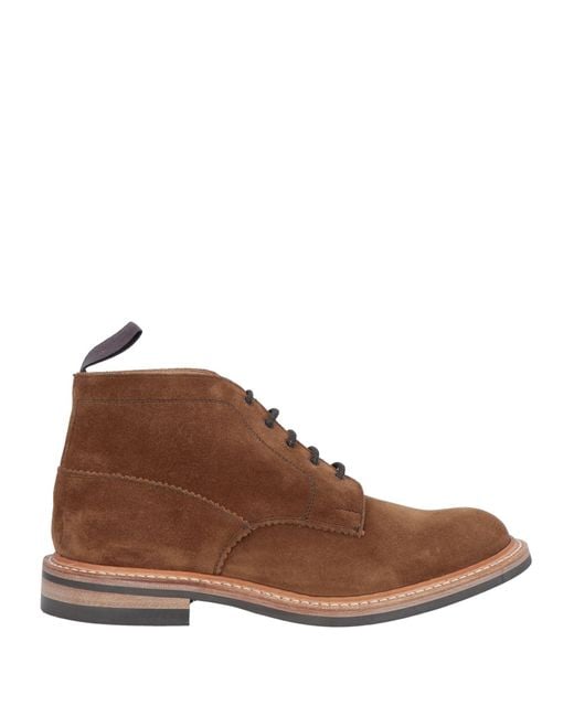 Tricker's Brown Ankle Boots for men