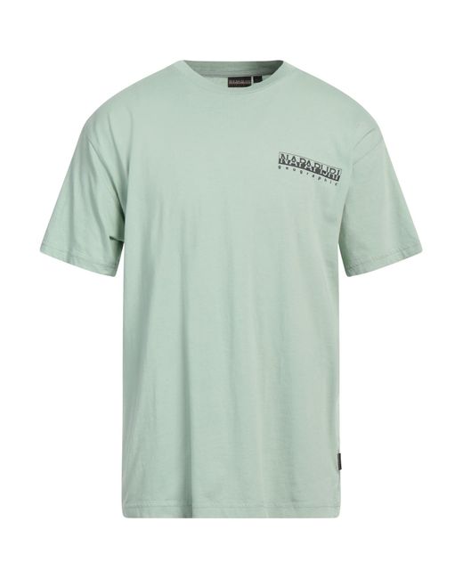 Napapijri Green T-shirt for men