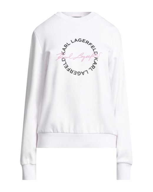 Sudadera Karl Lagerfeld de color White