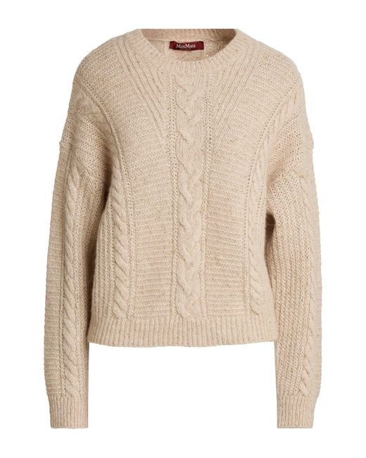 Pullover Max Mara de color Natural