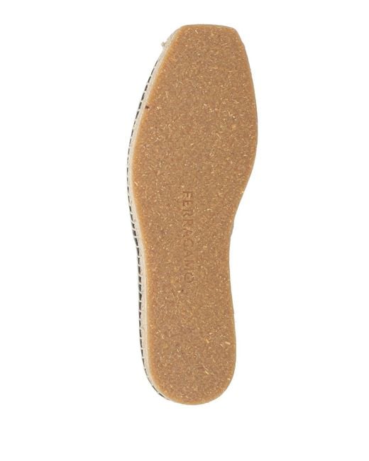 Ferragamo White Espadrilles