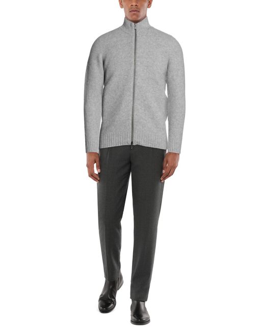 Drumohr Gray Cardigan for men