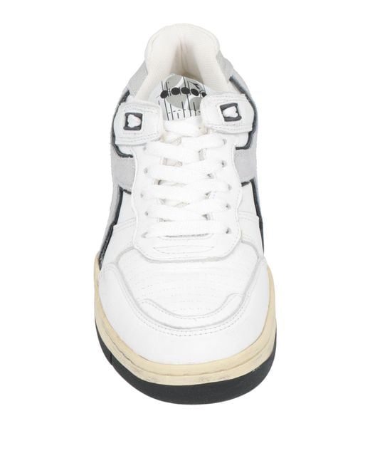 Diadora White Trainers