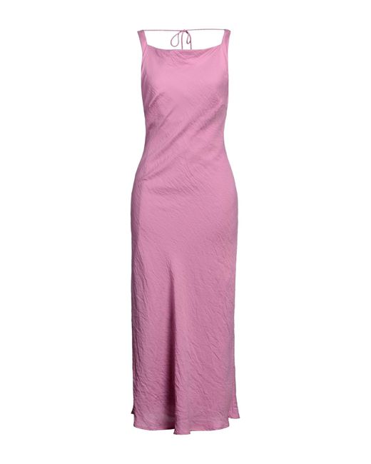 Numph Pink Maxi Dress