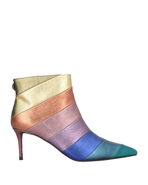 Kurt Geiger Blue Ankle Boots