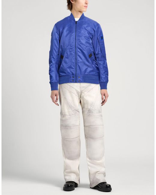 DIESEL Blue Jackets for men