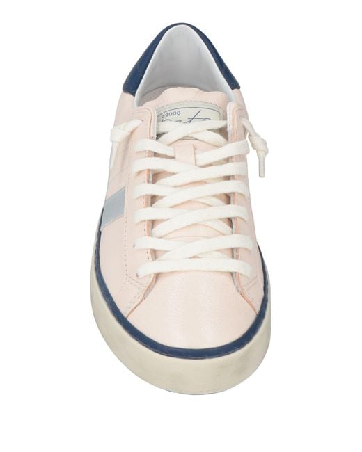 Date White Sneakers Leather