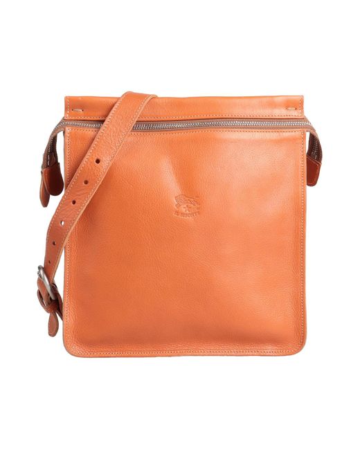 Il Bisonte Orange Cross-body Bag for men