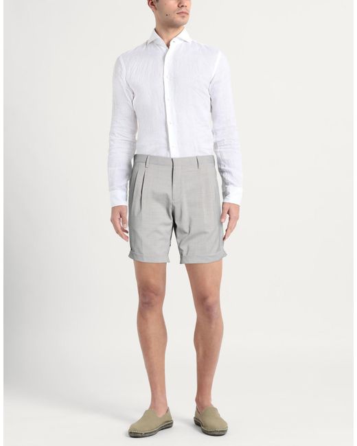 Briglia 1949 Gray Shorts & Bermuda Shorts for men