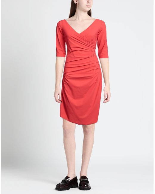 La Petite Robe Di Chiara Boni Red Mini Dress