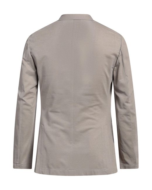 Boglioli Gray Blazer Cotton for men