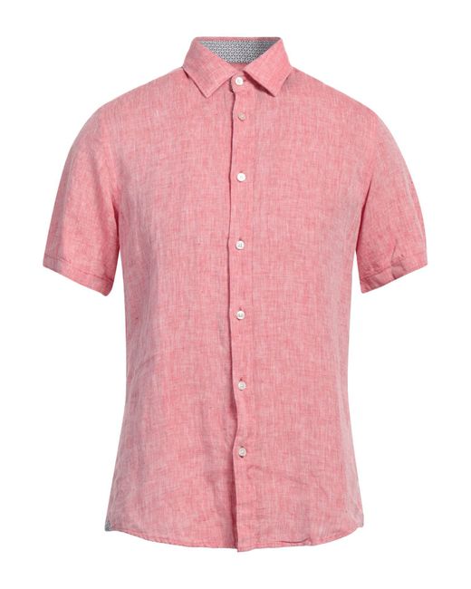 Camisa Boss de hombre de color Pink