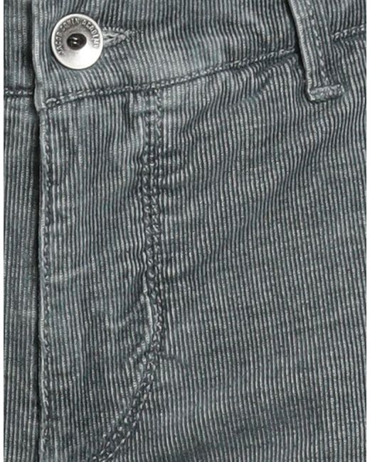 Jacob Cohen Gray Pants Cotton, Elastane