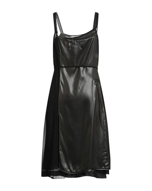 Vestido Midi Maison Margiela de color Black