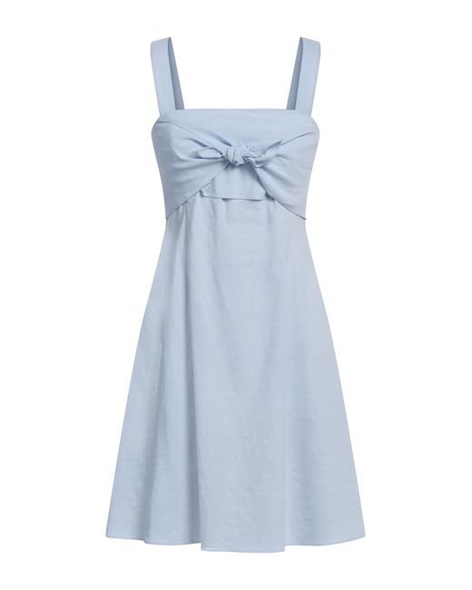 Theory Blue Mini Dress