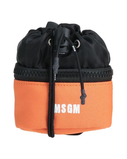 MSGM Orange Cross-body Bag for men