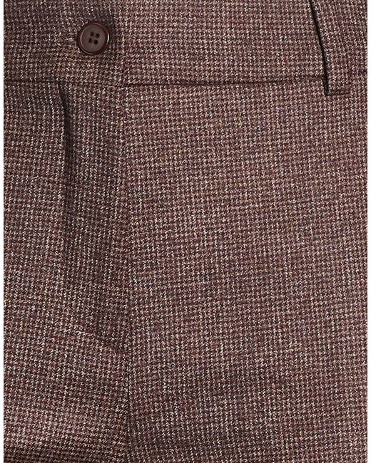 Max Mara Brown Pants Virgin Wool, Elastane