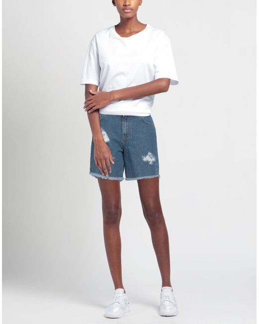Actitude By Twinset Blue Jeansshorts