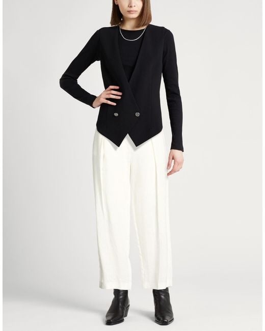 Semicouture White Trouser
