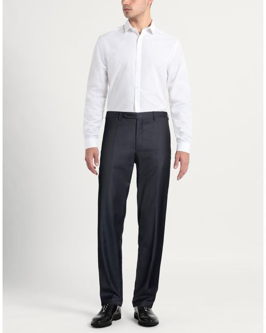 Canali Blue Trouser for men