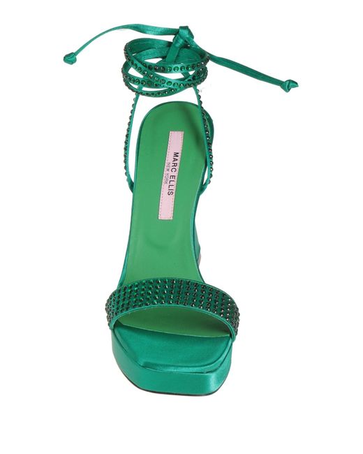 Marc Ellis Green Sandals