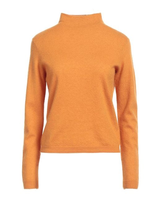 Vince Orange Turtleneck