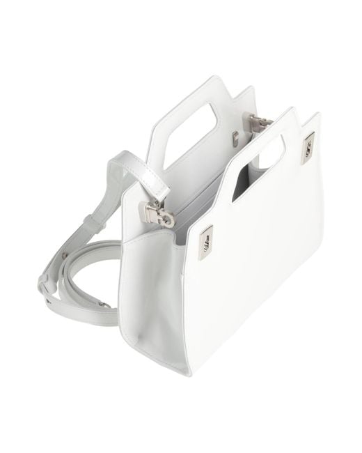 Ferragamo White Handbag
