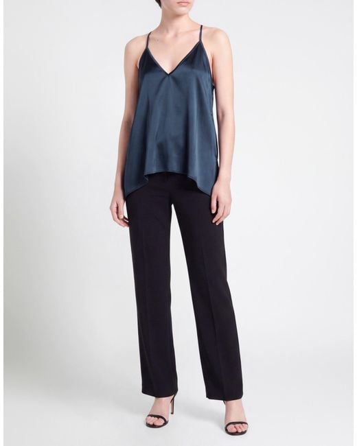 Carla G Blue Midnight Top Acetate, Viscose, Elastane