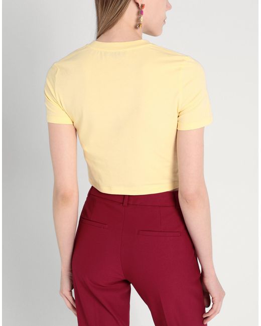 MAX&Co. Yellow Light T-Shirt Cotton, Elastane