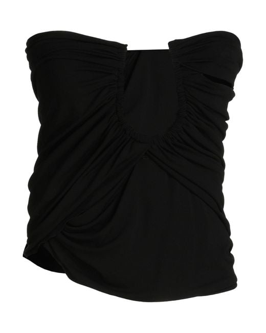 Mugler Black Top Viscose, Elastane